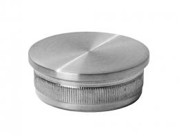 Tapón final para 42,4 x 2 mm, AISI 304, SATINADO