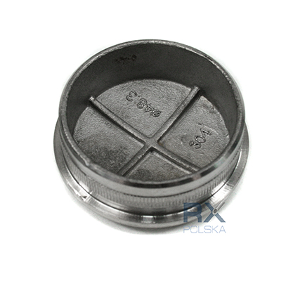 Foto Tapón final para 48,3 x 2 mm, AISI 304, SATINADO