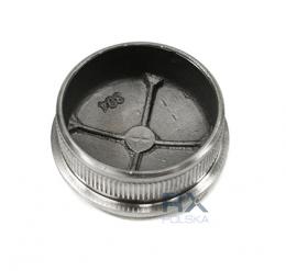 Tapón terminal 42,4x2 mm, AISI 316, SATINADO