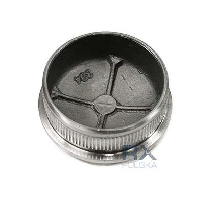 Foto Tapón terminal 42,4x2 mm, AISI 316, SATINADO