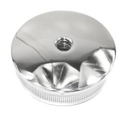 Tapón terminal 50,8x1,5 mm, rosca M8, AISI 304, Pulido