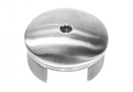 Tapón terminal 50,8x1,5 mm, rosca M8, AISI 304, SATINADO