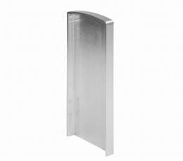 Tapón terminal ETP.007.01.AL.A, ALUMINIO ANODIZADO