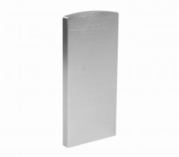 Tapón terminal ETP.007.01.AL.A, ALUMINIO ANODIZADO