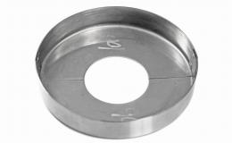 Tapa dividida 42,4/105 mm, AISI 316, SATINADO