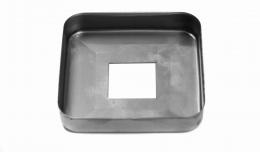 Tapa para perfil 20x20/60x60 mm, AISI 304, SATINADO