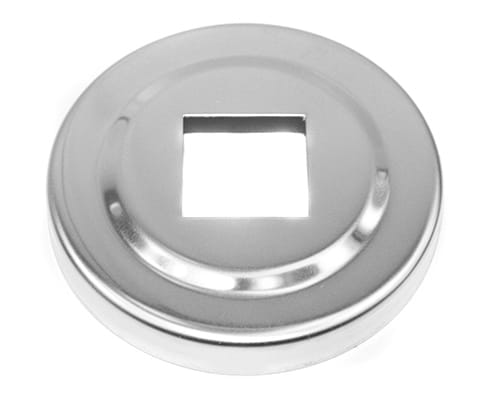 Foto Tapa para perfil 20x20/64 mm, AISI 304, Pulido