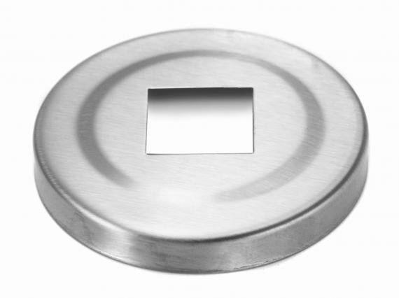 Foto Tapa para perfil 20x20/perfil 64 mm, AISI 304, SATINADO