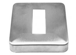 Tapa para perfil 20x50/90x90 mm, AISI 304, SATINADO