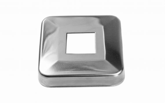 Foto Tapa para perfil 25x25/60x60 mm, AISI 304, Pulido