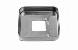 Tapa para perfil 25x25/60x60 mm, AISI 304, Pulido