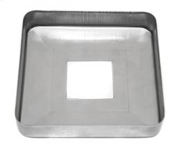 Tapa para perfil 30x30/90x90 mm, AISI 304, SATINADO