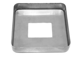 Tapa para perfil 30x40/90x90 mm, AISI 304, SATINADO