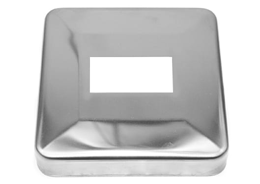 Foto Tapa para perfil 40x20/90x90 mm, AISI 304, Pulido