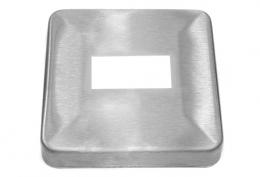 Tapa para perfil 40x20/90x90 mm, AISI 304, SATINADO