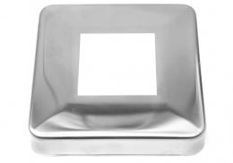 Tapa para perfil 40x40/90x90 mm, AISI 304, Pulido.