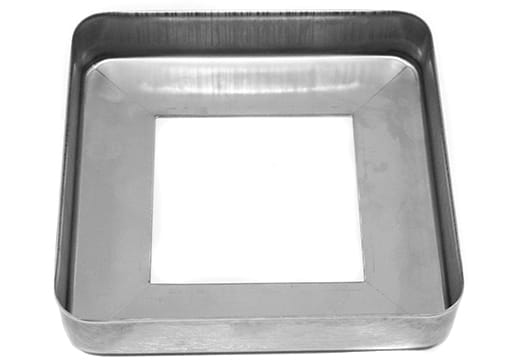 Foto Tapa para perfil 50x50/90x90 mm, AISI 304, SATINADO