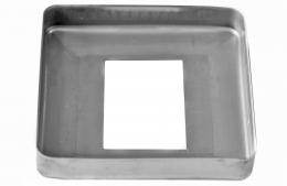 Tapa para perfil 60x40/105x105mm, AISI 304, Pulido