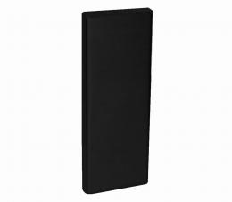 Tapa para perfil ETP.001.01.AL.A, ALUMINIO, RAL 9005 MATE