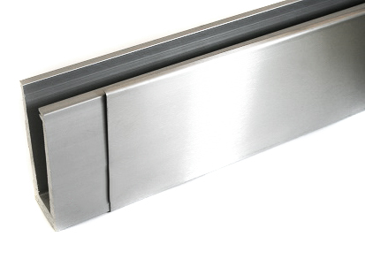 Foto Tapa para perfil ETP.001.01.AL.A - PARTE FRONTAL 2,5 m, SATINADO