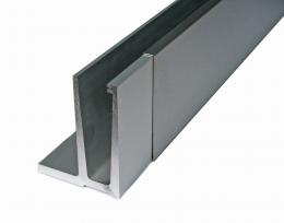 Tapa para perfil ETP.002.03.AL.A - PARTE FRONTAL 2,5 m, SATINADO