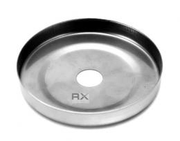 Tapa para tubo 14/64 mm, AISI 304, SATINADO