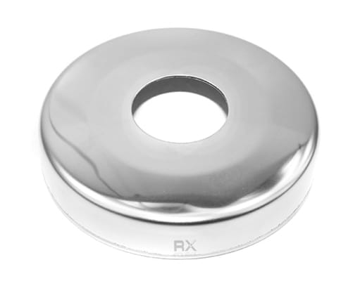 Foto Tapa para tubo 30/88 mm, AISI 304, Pulido