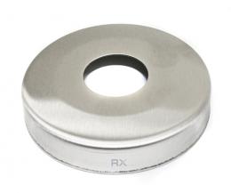 Tapa para tubo 30/88 mm, AISI 304, SATINADO