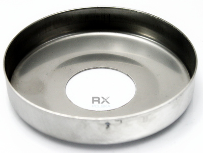 Foto Tapa para tubo 33,7/90 mm, AISI 304, SATINADO