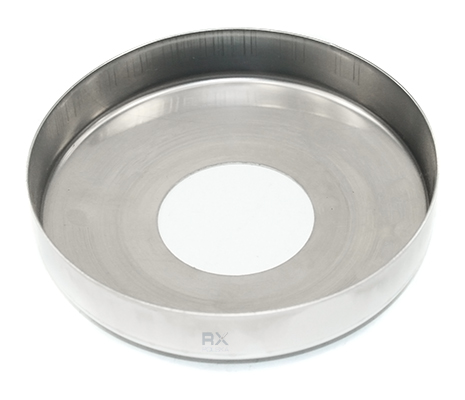 Foto Tapa para tubo 38,1/95 mm, AISI 304, Pulido