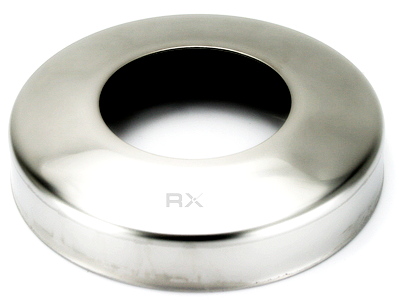 Foto Tapa para tubo 40/90 mm, AISI 304, Pulido