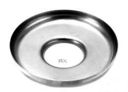 Tapa para tubo 40/95mm, AISI 304, SATINADO