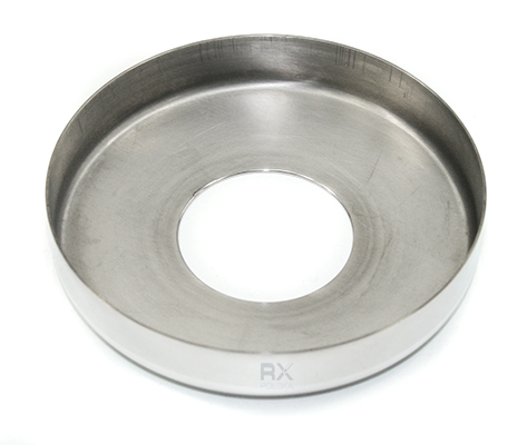 Foto Tapa para tubo 42,4/105mm, AISI 304, Pulido.