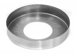 Tapa para tubo 42,4/105mm, AISI 304, SATINADO.