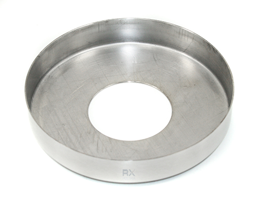 Foto Tapa para tubo 42,4/105mm, AISI 316, SATINADO