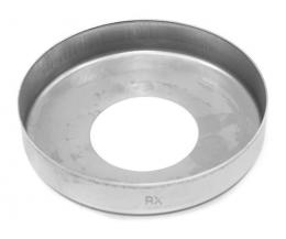 Tapa para tubo 42,4/76mm, AISI 304, SATINADO