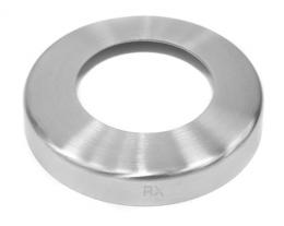 Tapa para tubo 42,4/76mm, AISI 304, SATINADO