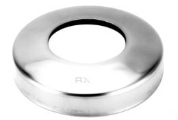 Tapa para tubo 42,4/90mm, AISI 304, Pulido