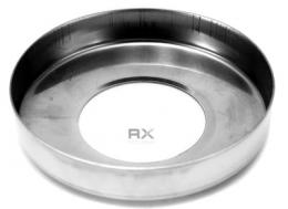 Tapa para tubo 42,4/90mm, AISI 304, Pulido