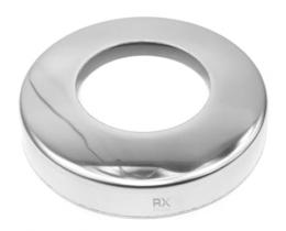 Tapa para tubo 42,4/95mm, AISI 304, Pulido.