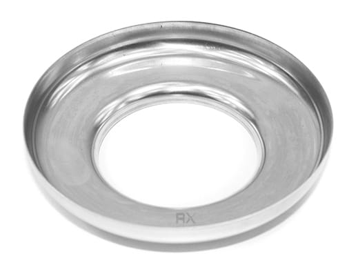 Foto Tapa para tubo 42,4/95mm, AISI 304, Pulido