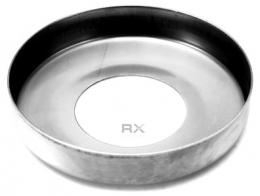 Tapa para tubo 42,4/95mm, AISI 304, SATINADO.