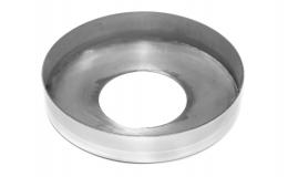 Tapa para tubo 42,4/96mm, AISI 304, Pulido