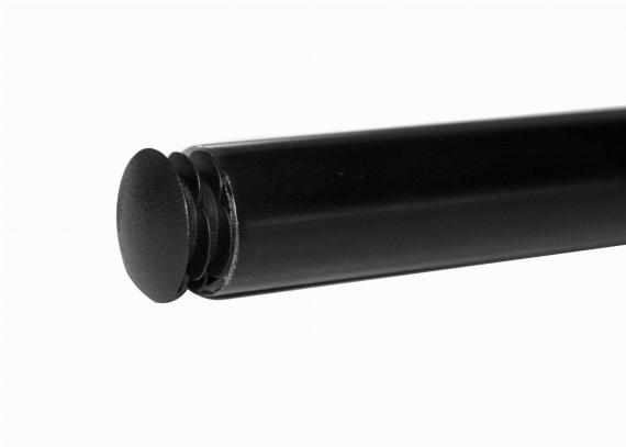 Foto Tapa plástica para tubo de 20 mm, negra