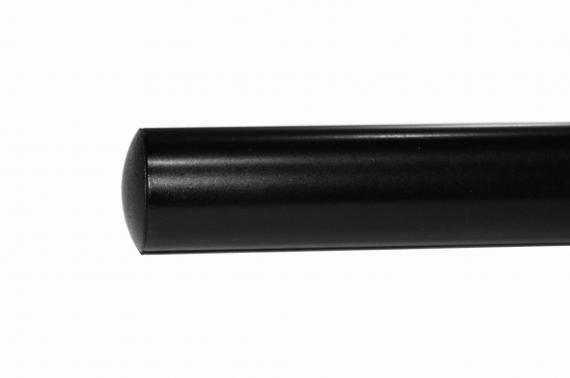 Foto Tapa plástica para tubo de 20 mm, negra