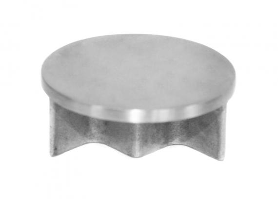 Foto Tapa terminal para 50,8x1,5 mm, AISI 304, SATINADO