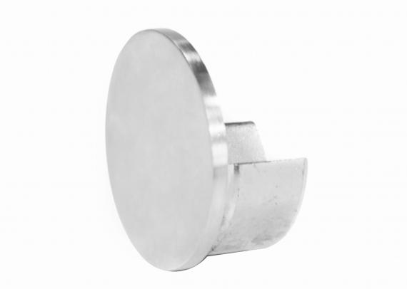 Foto Tapa terminal para 50,8x1,5 mm, AISI 304, SATINADO