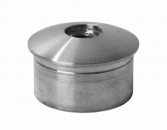 Foto Tapa terminal para 50,8x1,5 mm rosca M8, AISI 304, SATINADO