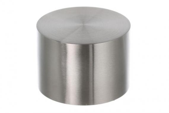 Foto Tapa terminal para pasamanos de madera 42,4mm, AISI 304, SATINADO