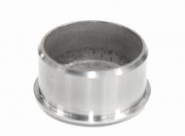 Tapa terminal para pegar a tubo 48,3x2mm, AISI 304, SATINADO